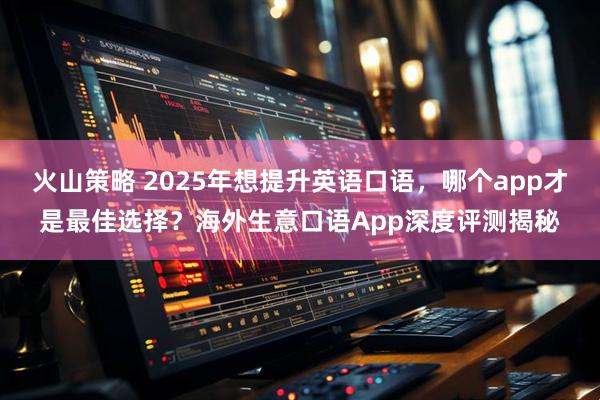 火山策略 2025年想提升英语口语，哪个app才是最佳选择？海外生意口语App深度评测揭秘